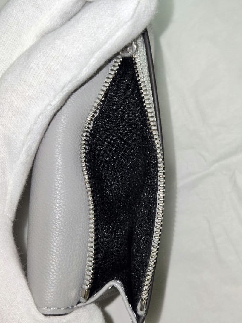 専用出品 Mulberry マルベリー ミニ財布 三折りウォレット ベールグレー