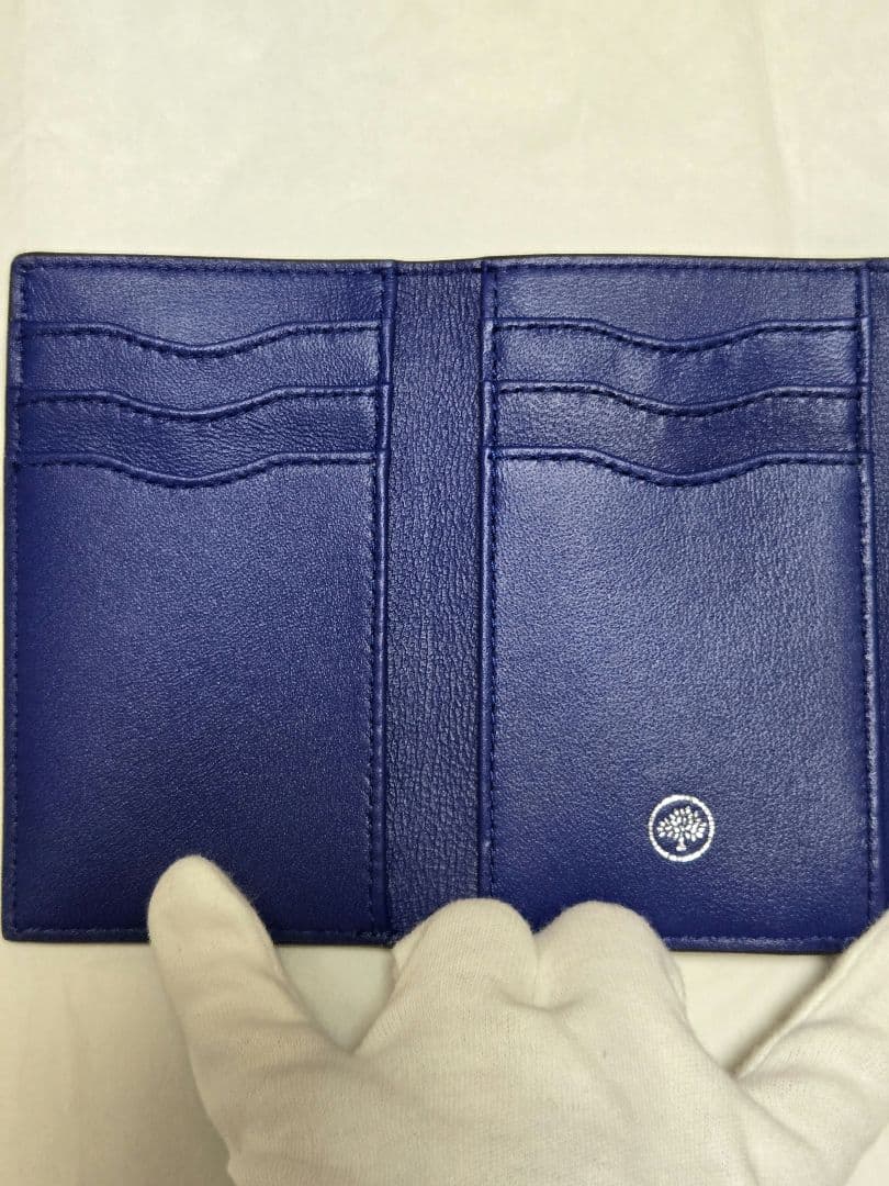 専用出品 Mulberry マルベリー ミニ財布 三折りウォレット ベールグレー