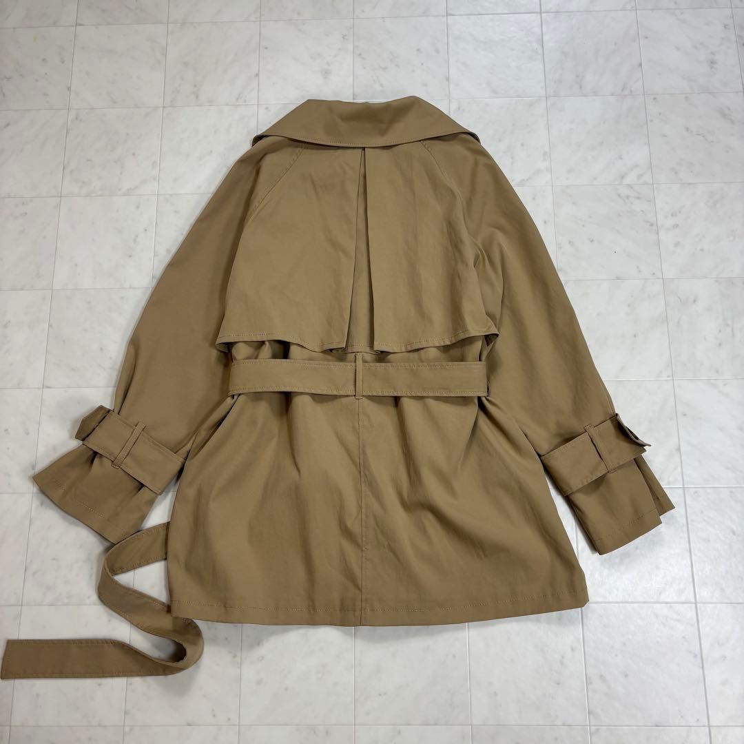 tsu-tann です★24SS ベルテッドミドル丈コート