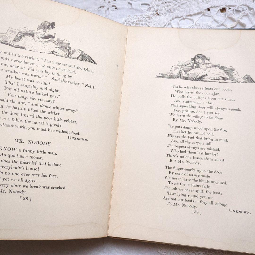 稀少1910アンティーク絵本 初版本 児童書 洋書 ヴィクトリアン ヴンテージ
