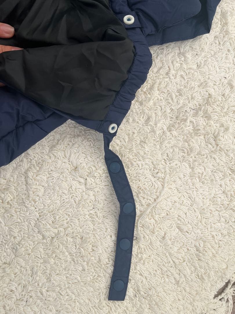 THE NORTH FACE ネイビー 抱っこケープ　シェルブランケット