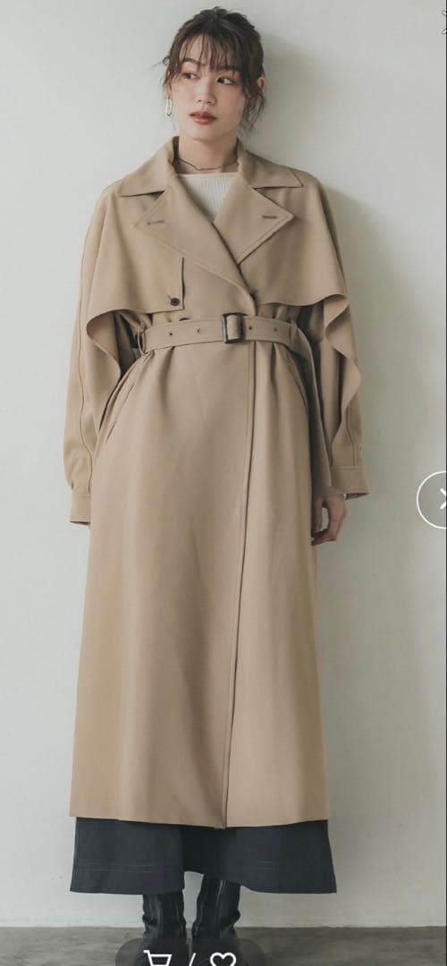 【美品】PUBLIC TOKYO アンバーヨーク トレンチコート