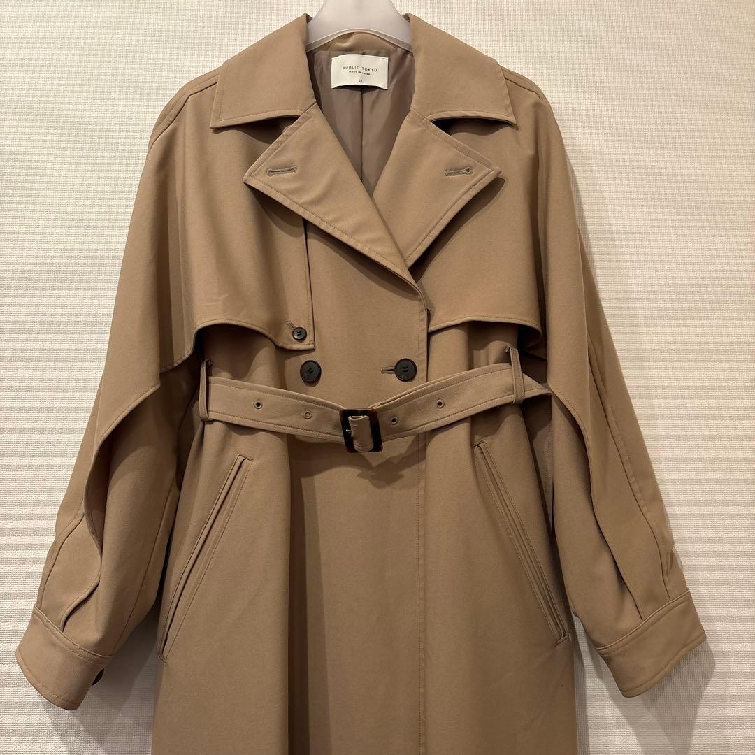 【美品】PUBLIC TOKYO アンバーヨーク トレンチコート