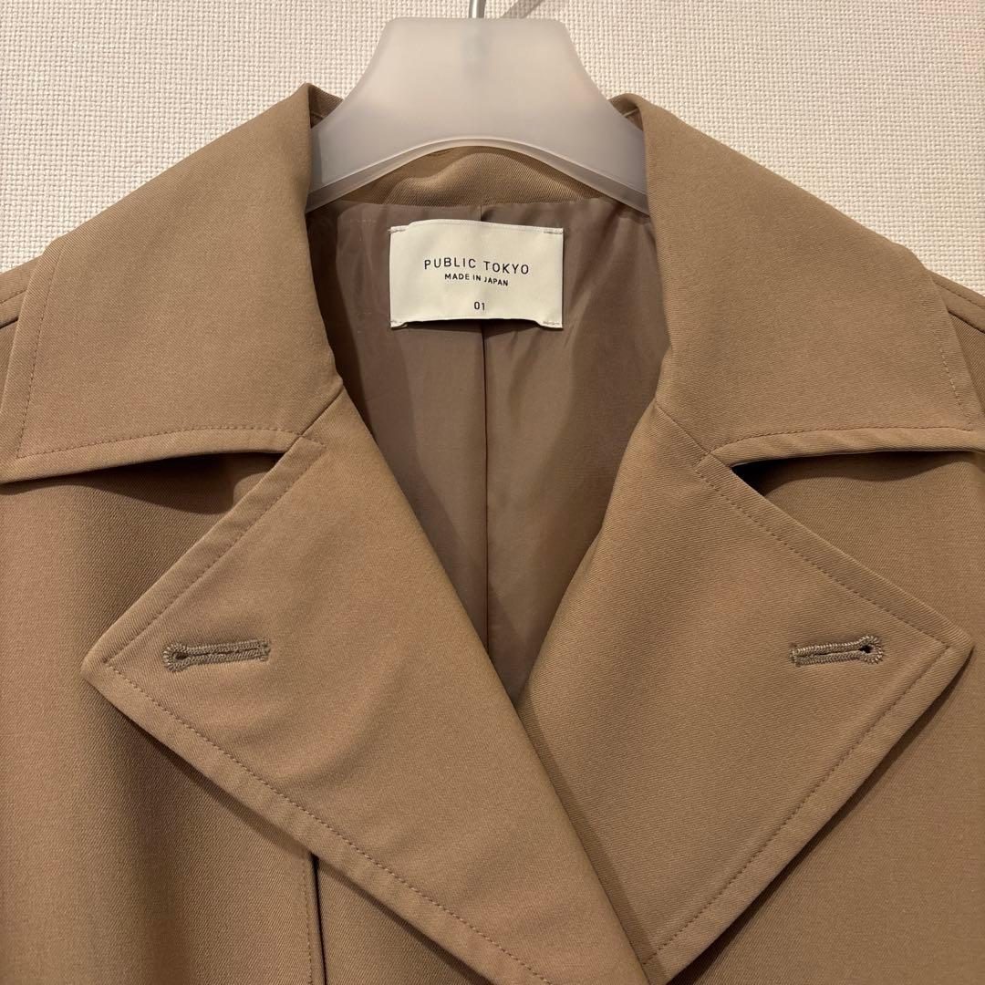 【美品】PUBLIC TOKYO アンバーヨーク トレンチコート
