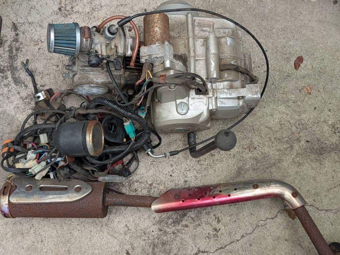 ATVバギー用 ５０ｃｃエンジン 配線セット
