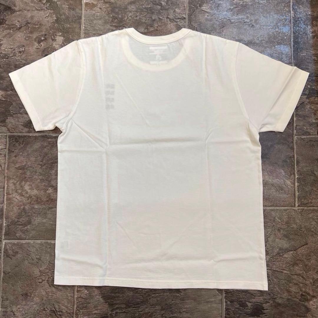 【新品/未使用】TACOMA FUJIタコマフジ藝術科学思想自然ロゴTシャツL白
