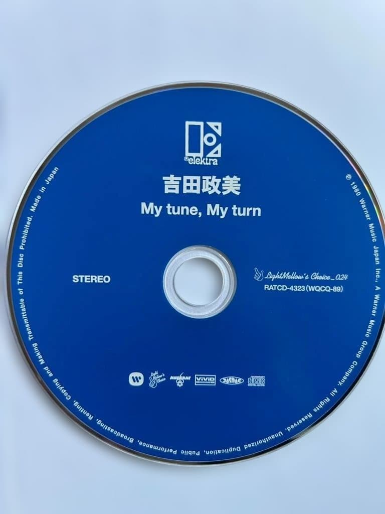 吉田政美 My Tune, My Turn(紙ジャケ仕様・帯付き・美品)