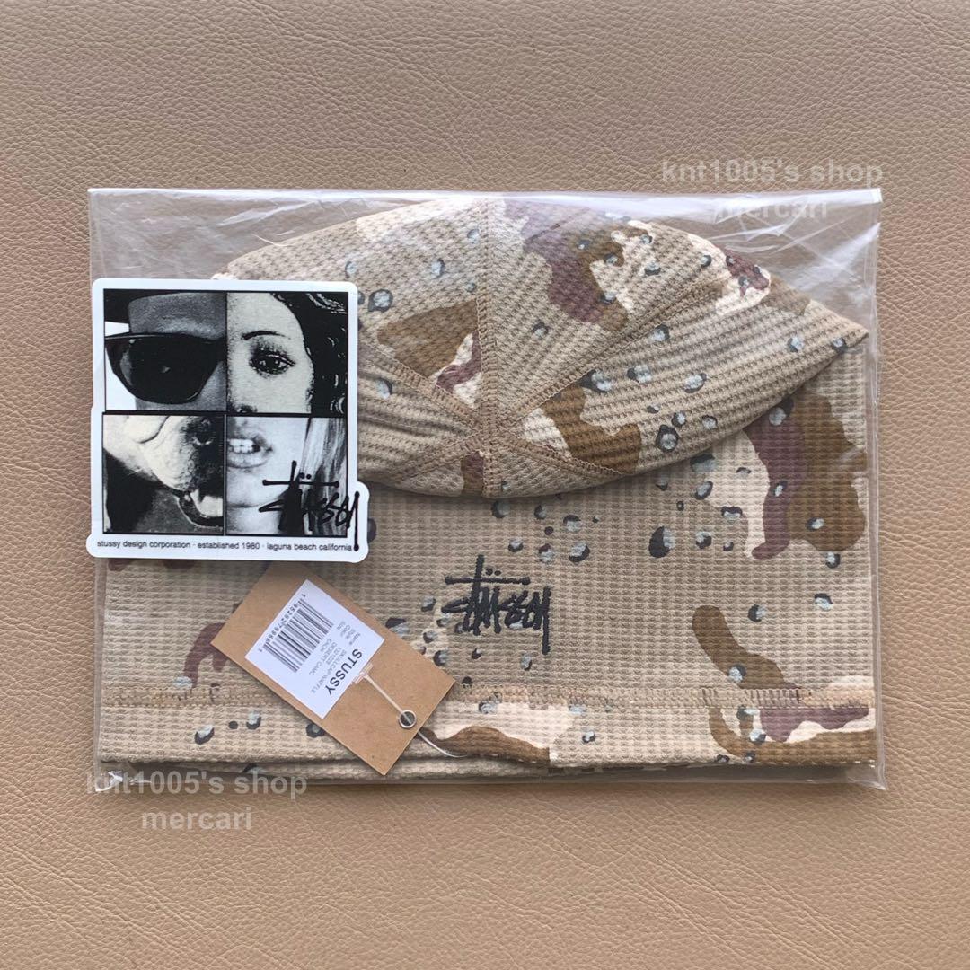 【新品】STUSSY WAFFLE SKULLCAP ステューシー ビーニー