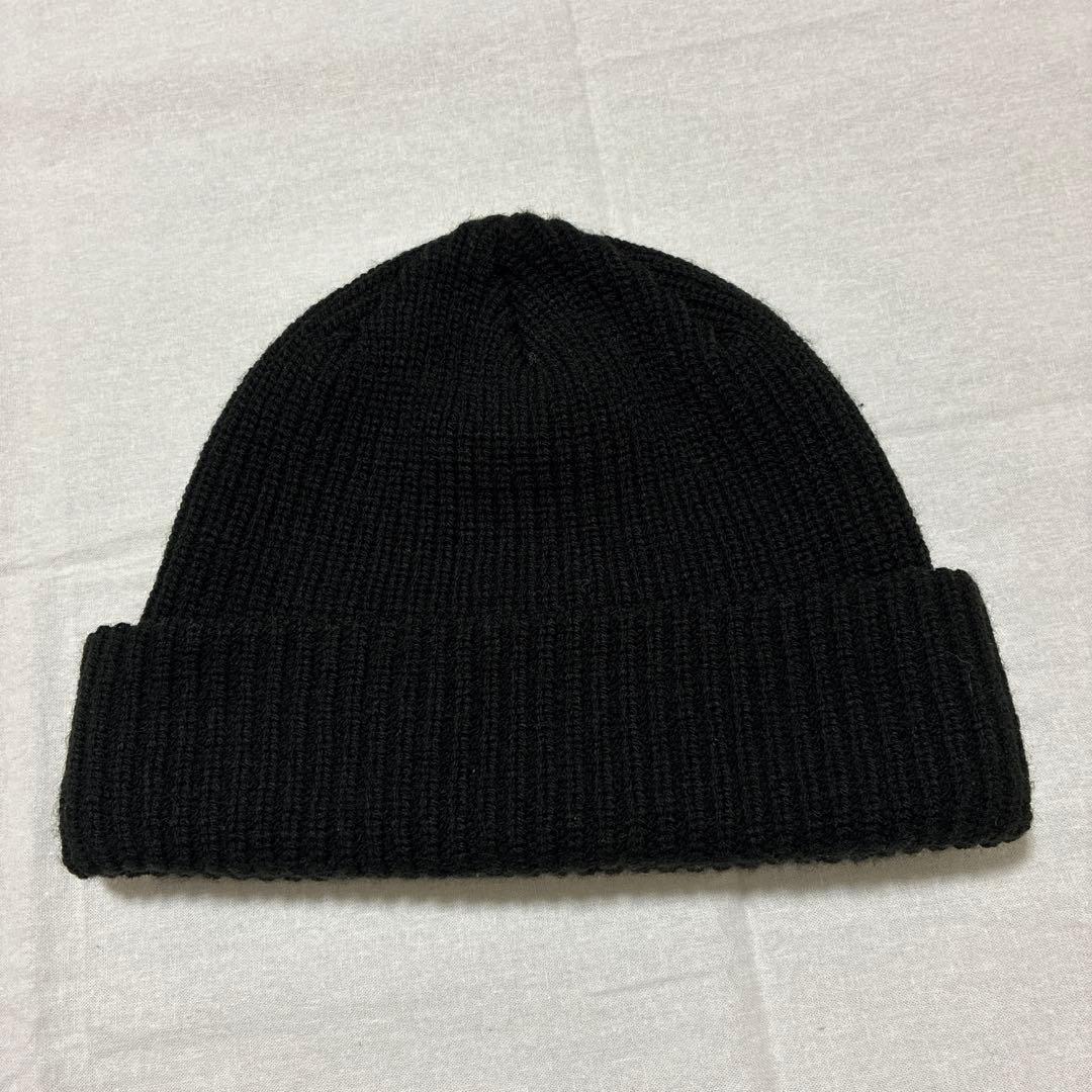 Supreme(シュプリーム)ブラック ニット帽(ビーニー)
