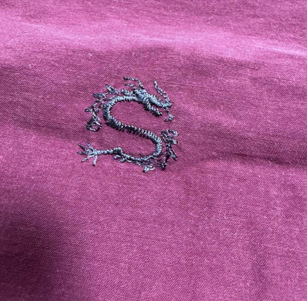 Stussy 90s オールドステューシー　クラウンタグ　ドラゴン　刺繍
