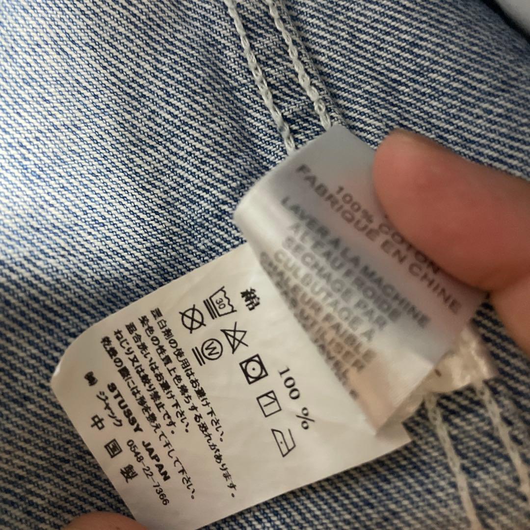 Stussy デニムジャケット Sサイズ