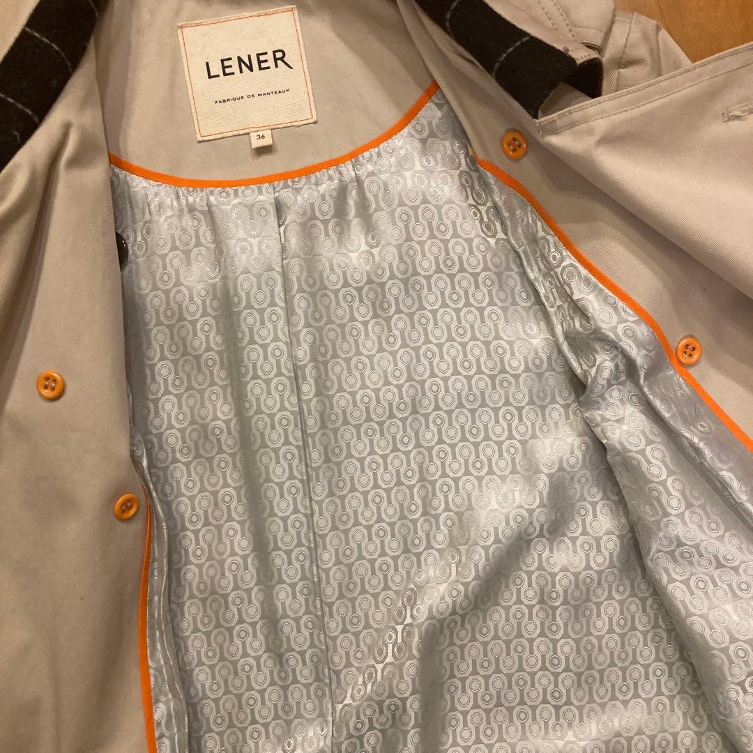 LENER スプリングコート ベージュ 36
