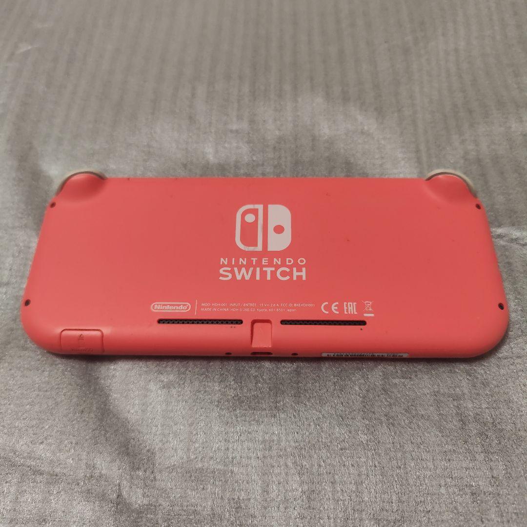 ジャンク Nintendo switch lite ピンク