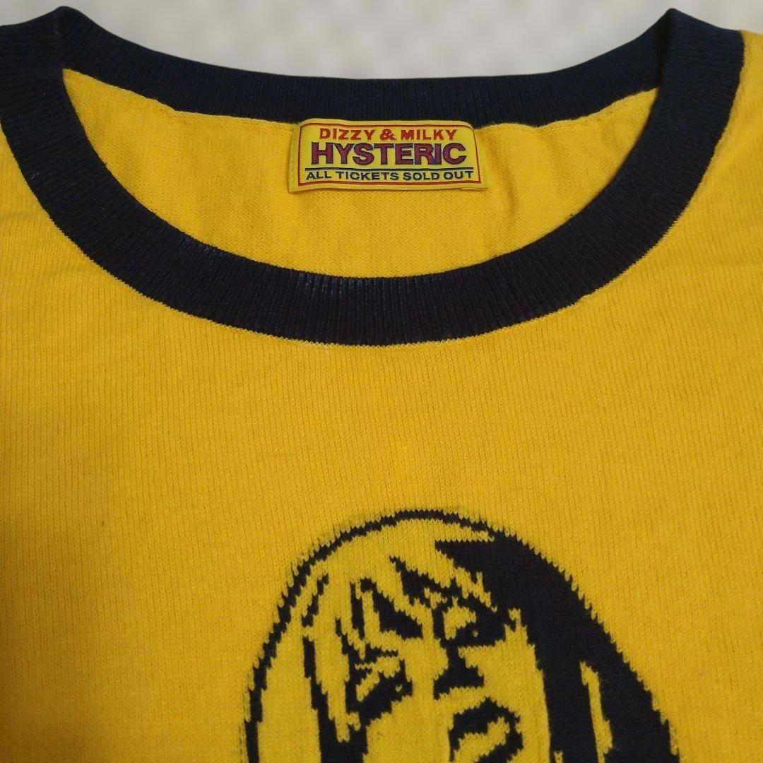 HYSTERIC GLAMOUR 半袖ニットプルオーバー