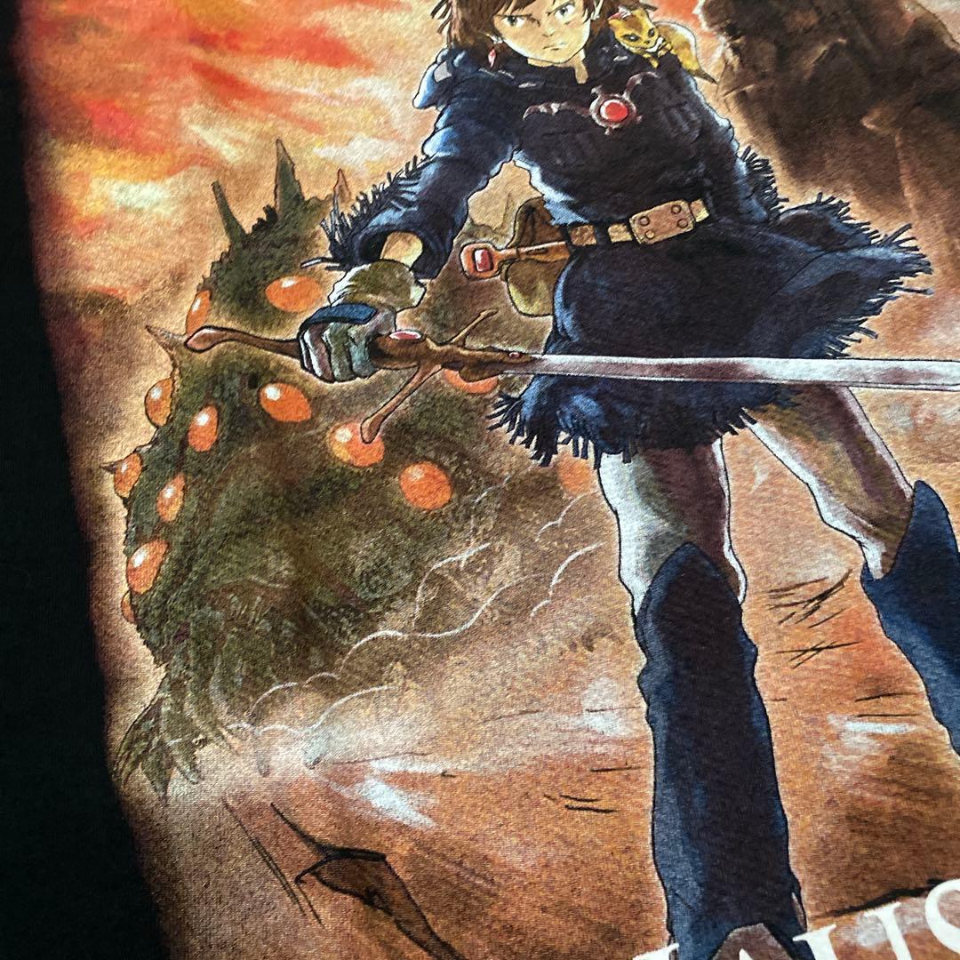 ナウシカ 単体グラフィックデザインアートTシャツ ジブリ映画オウム巨神兵