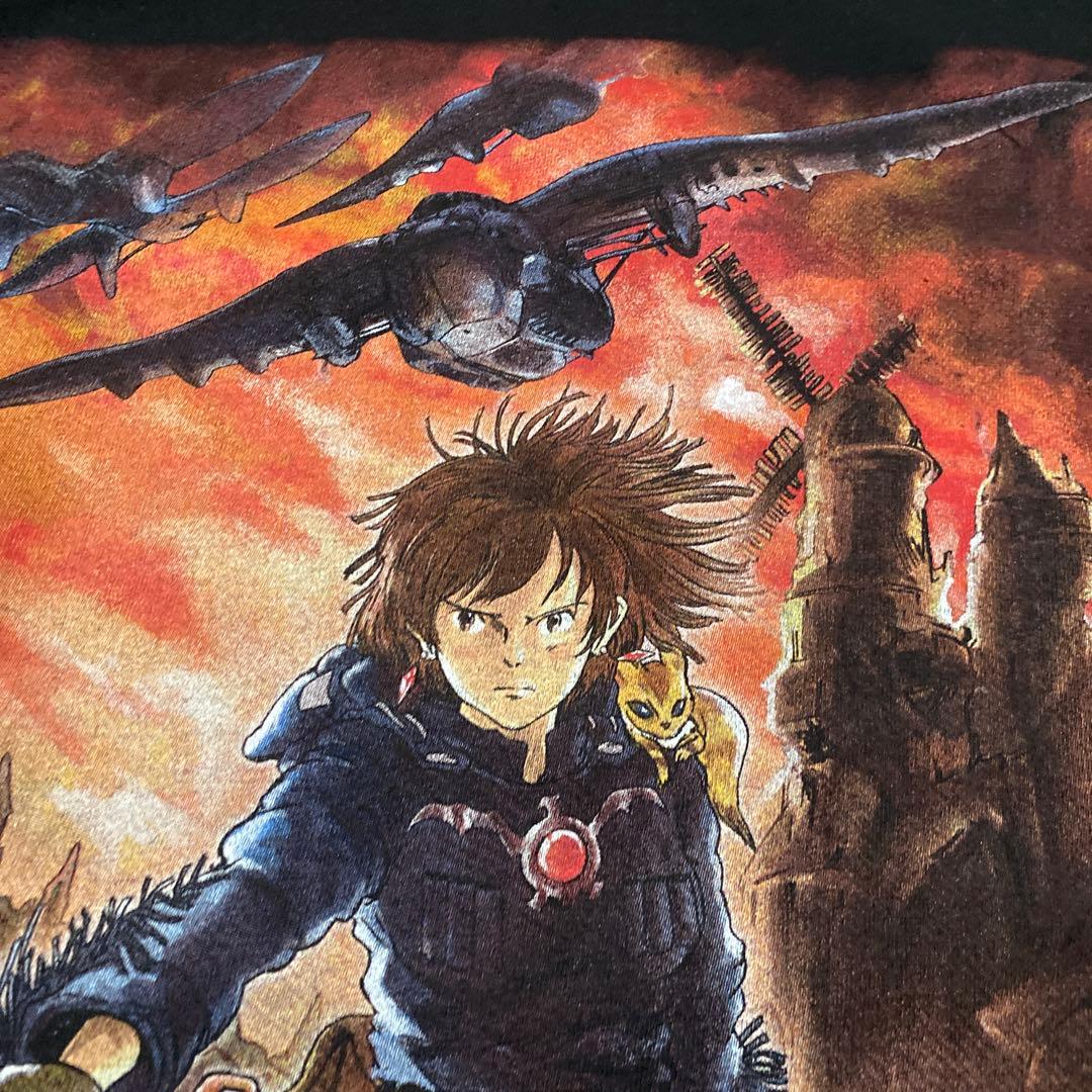 ナウシカ 単体グラフィックデザインアートTシャツ ジブリ映画オウム巨神兵