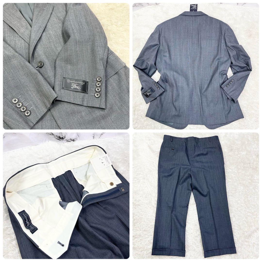 新品 Burberry ダークグレー スーツ セット