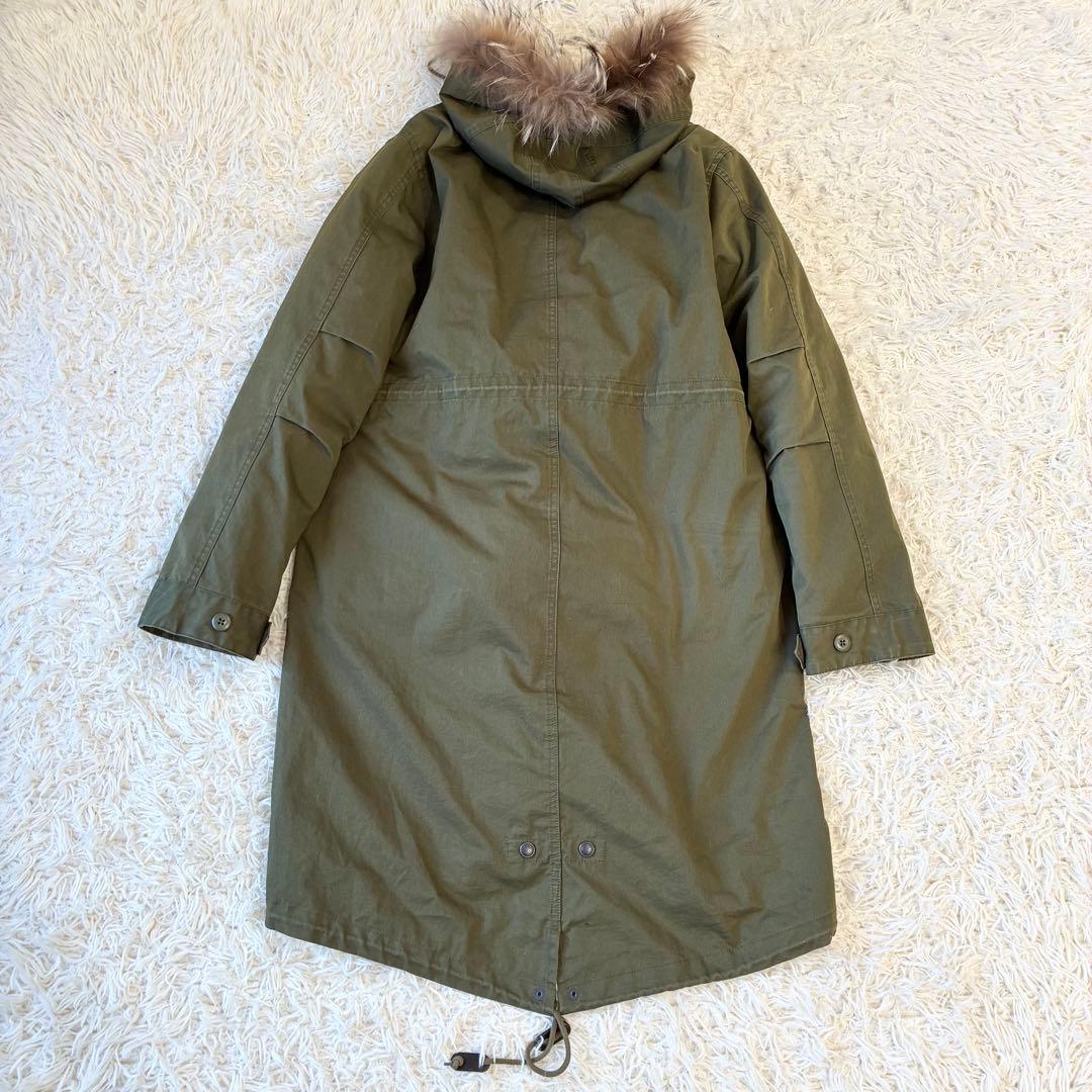 FRED PERRY 3way モッズコート 迷彩ライナー カーキ M