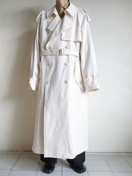 DOUBLE SHADE TRENCH COAT(－)