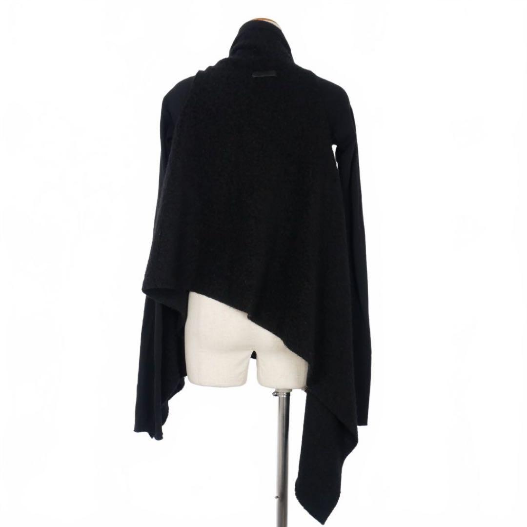 ifsixwasnine CARDI-2H/LS　異素材 ニットカーディガン