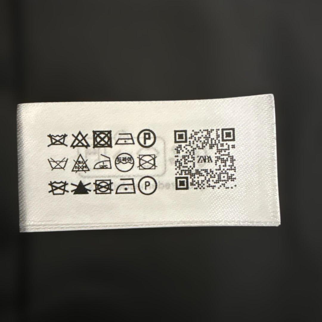 ZARAグレーヘリンボンウールブレザーM