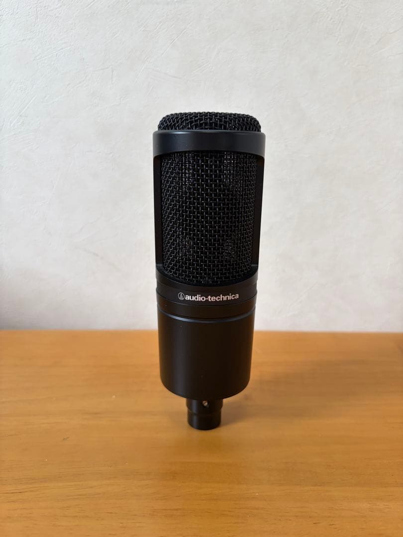 【美品】audio-technica AT2020 コンデンサーマイク