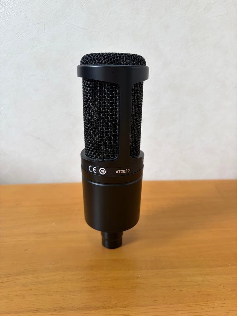 【美品】audio-technica AT2020 コンデンサーマイク