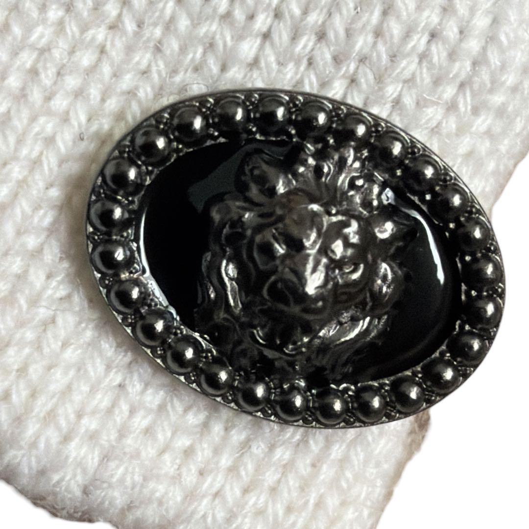 極美品 CHANEL シャネル カシミヤ100% パール カーディガン 3
