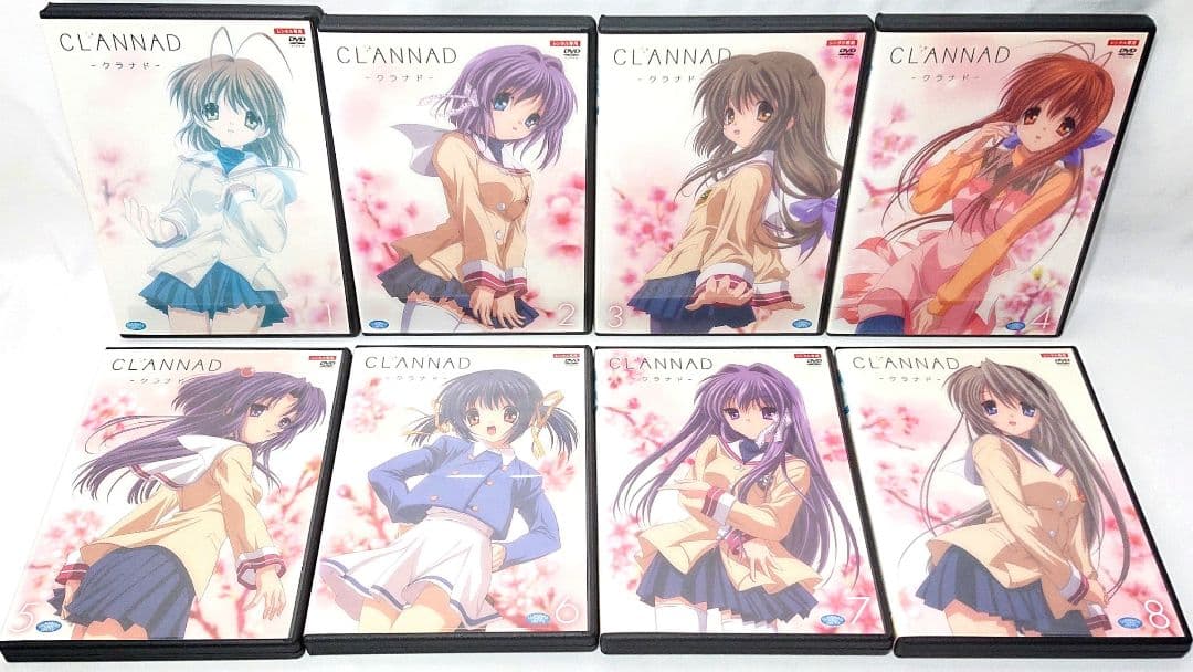 CLANNAD/クラナド【1期+2期+劇場版】 DVD 全17巻