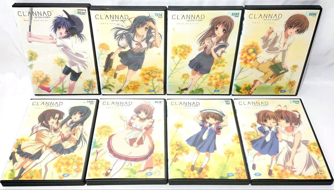 CLANNAD/クラナド【1期+2期+劇場版】 DVD 全17巻