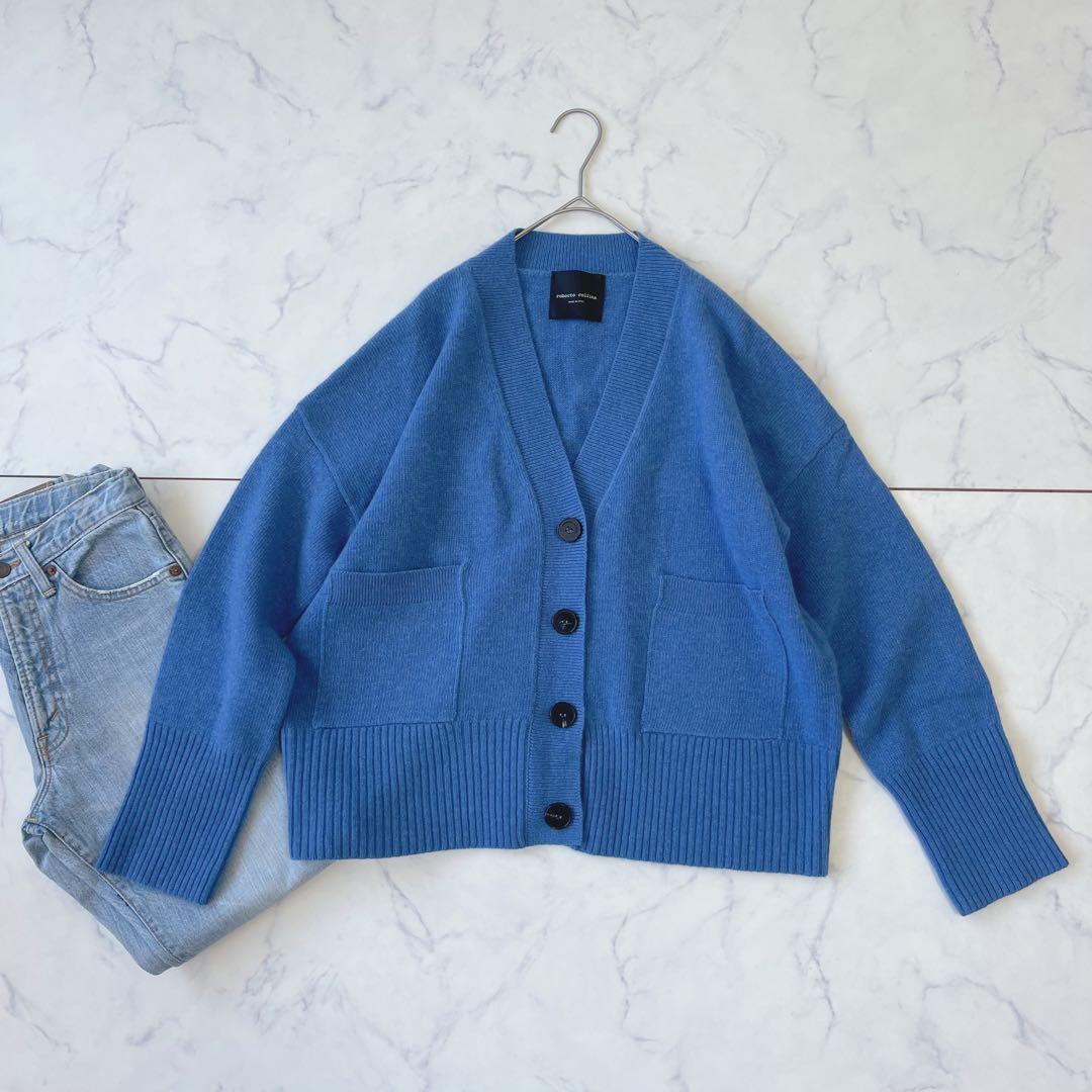 【美品】roberto collina カシミヤ混 オーバーサイズ カーディガン