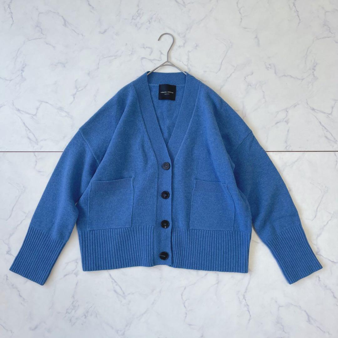 【美品】roberto collina カシミヤ混 オーバーサイズ カーディガン