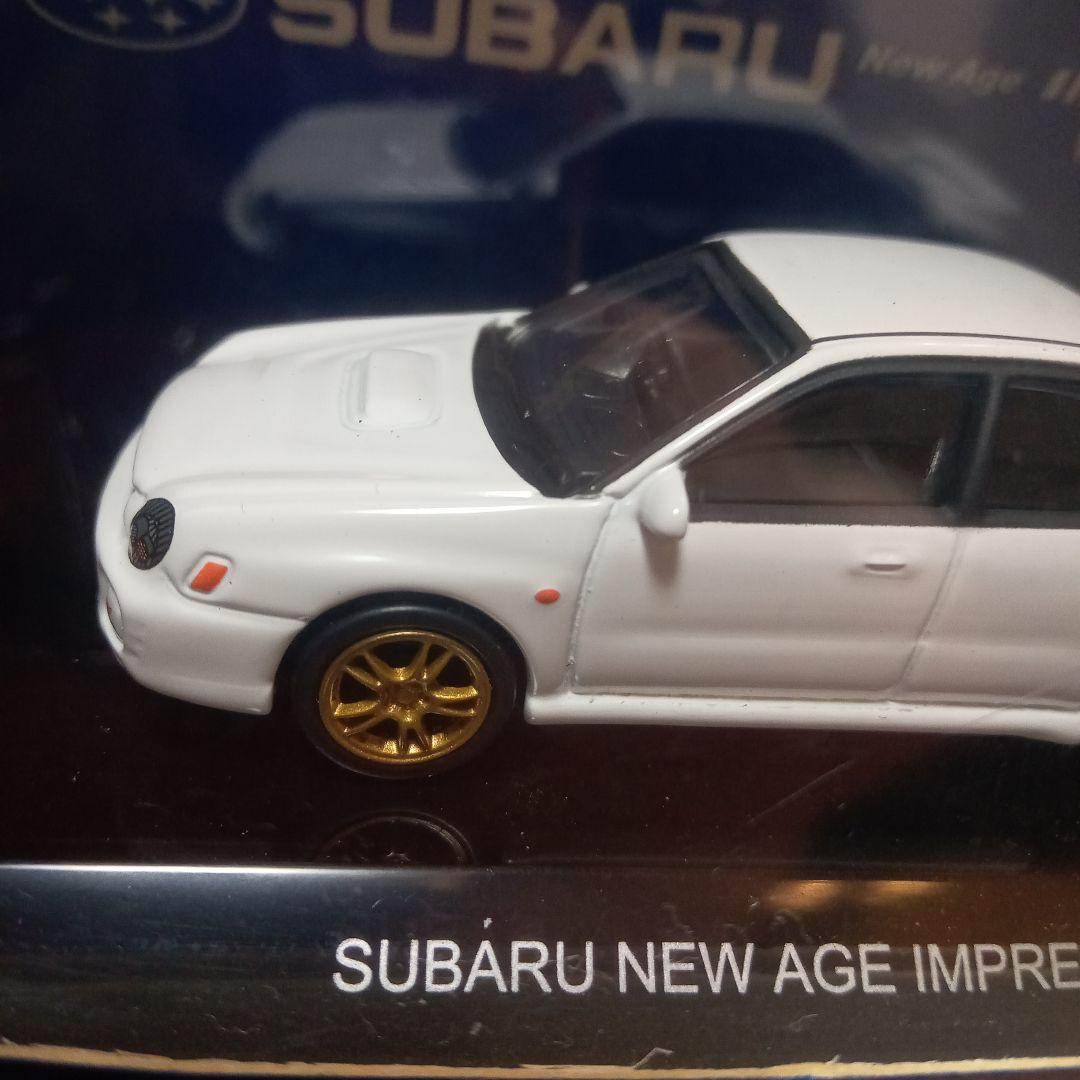 ミニカー AUTOart SUBARU NEW AGE IMPREZA STI 1:64