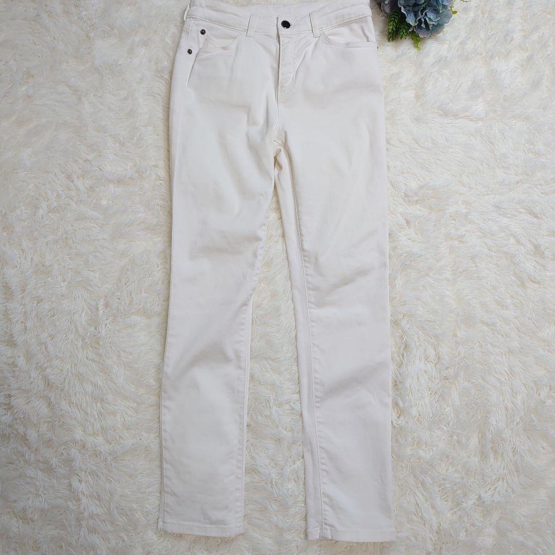 エンポリオアルマーニ ホワイト ストレッチ デニムパンツ 26