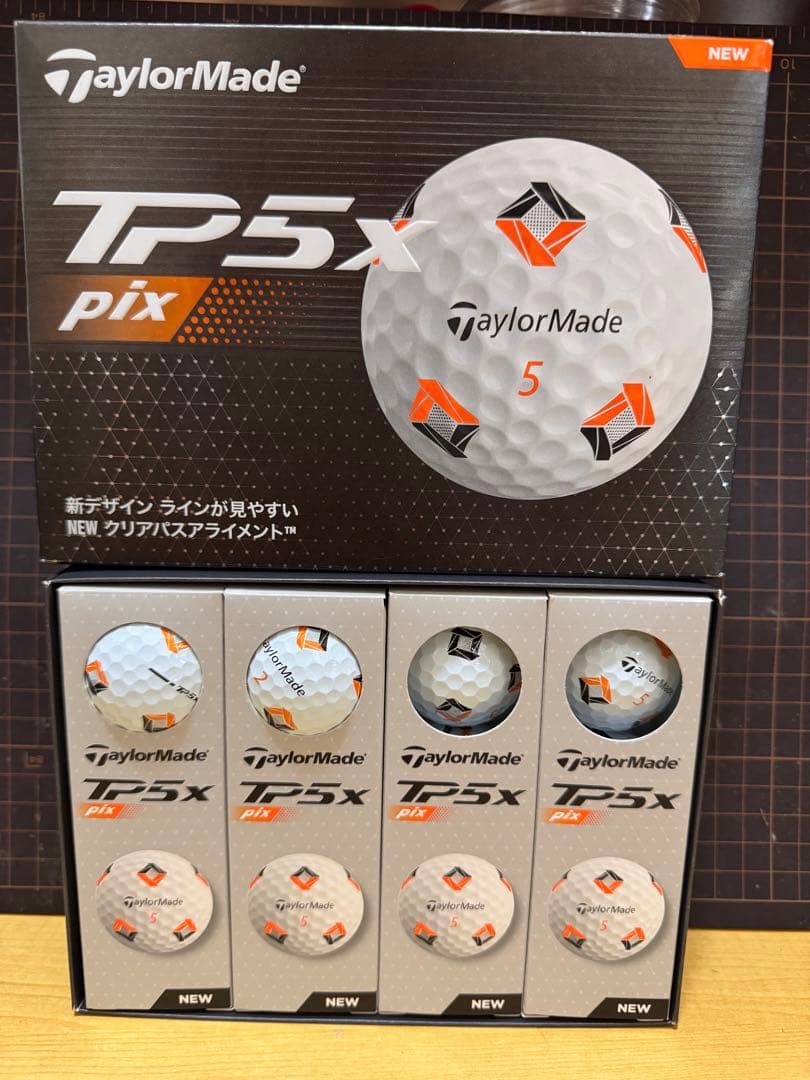 テーラーメイド TMJ24 TP5x pix JPN 12個入り 3個