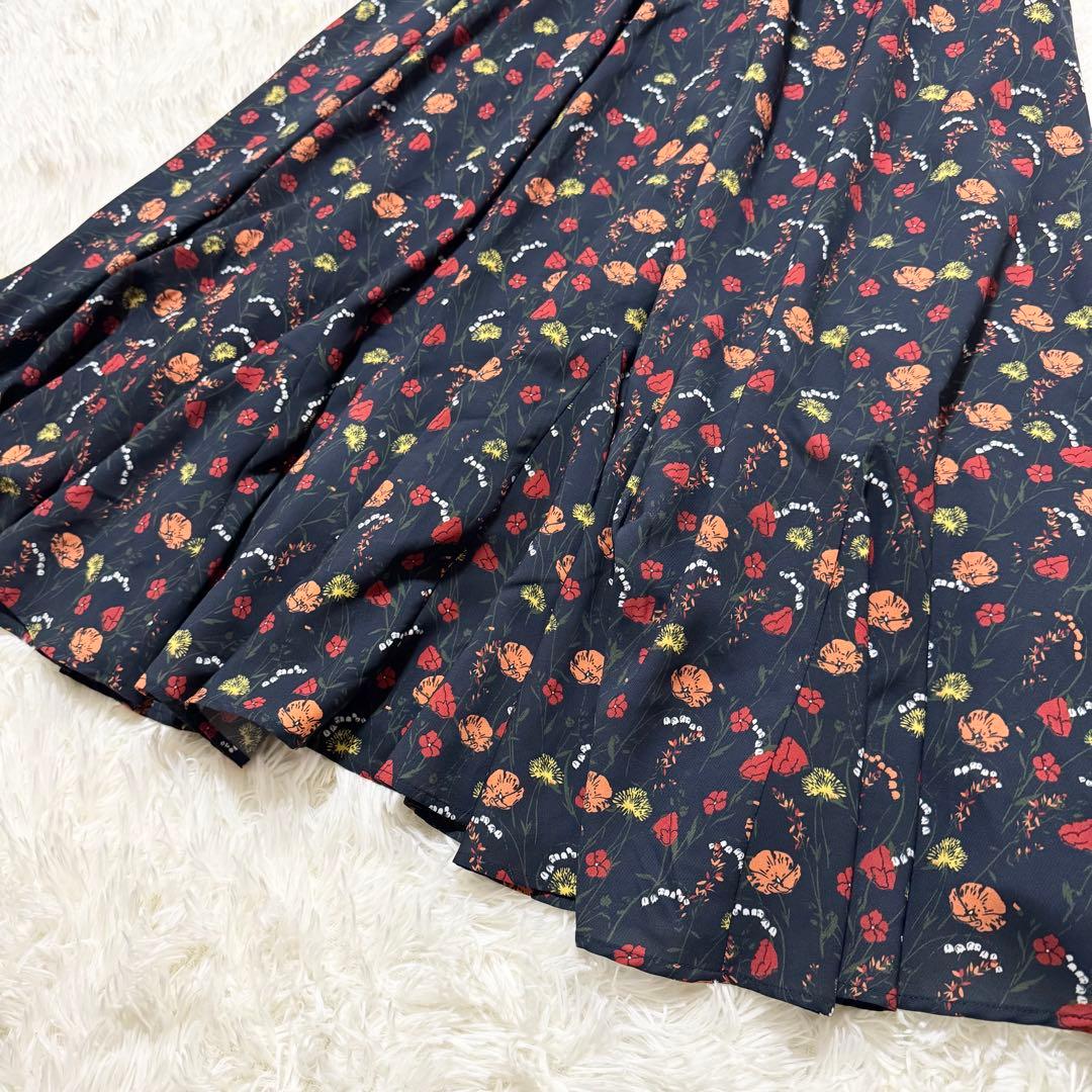 【おむすび】MARIHA マリハ 月影ロングスカート フレア 花柄