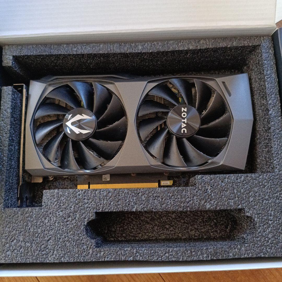ZOTAC GeForce RTX 3060 Ti 8GB　本体箱のみ