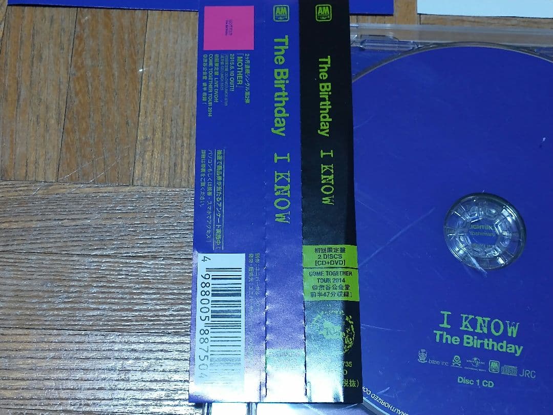 The Birthday I KNOW MOTHER 2CD+2DVD 初回盤