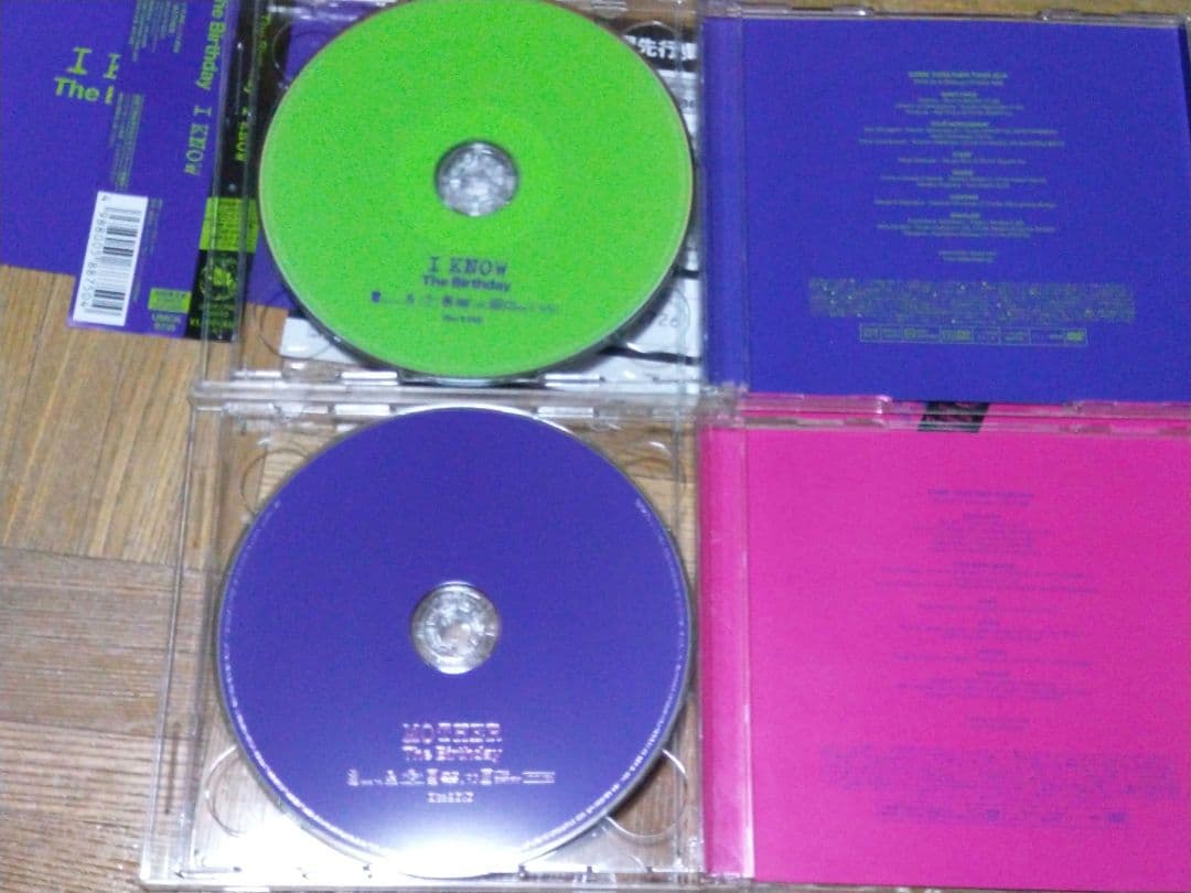 The Birthday I KNOW MOTHER 2CD+2DVD 初回盤
