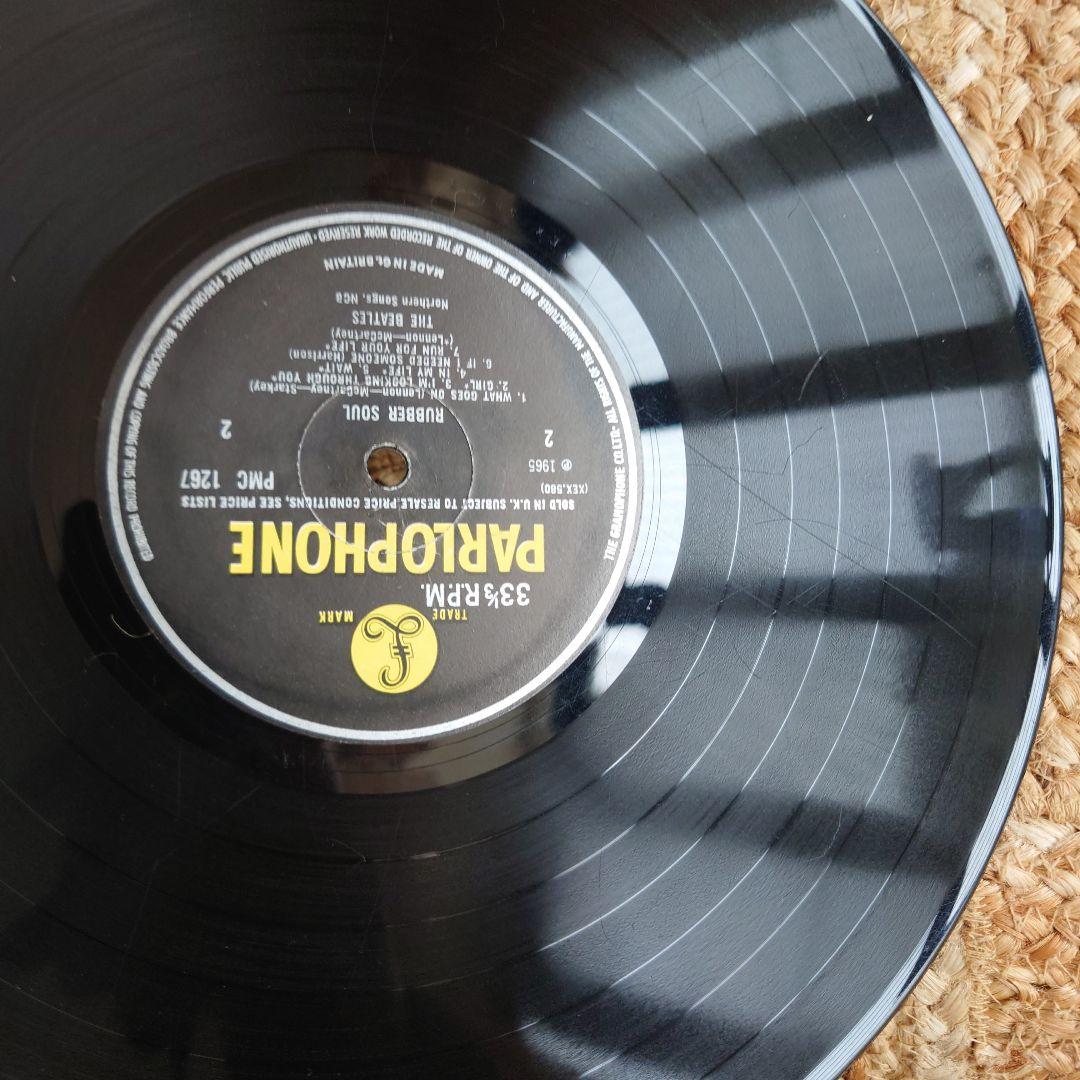 UK盤THE BEATLES RUBBER SOUL