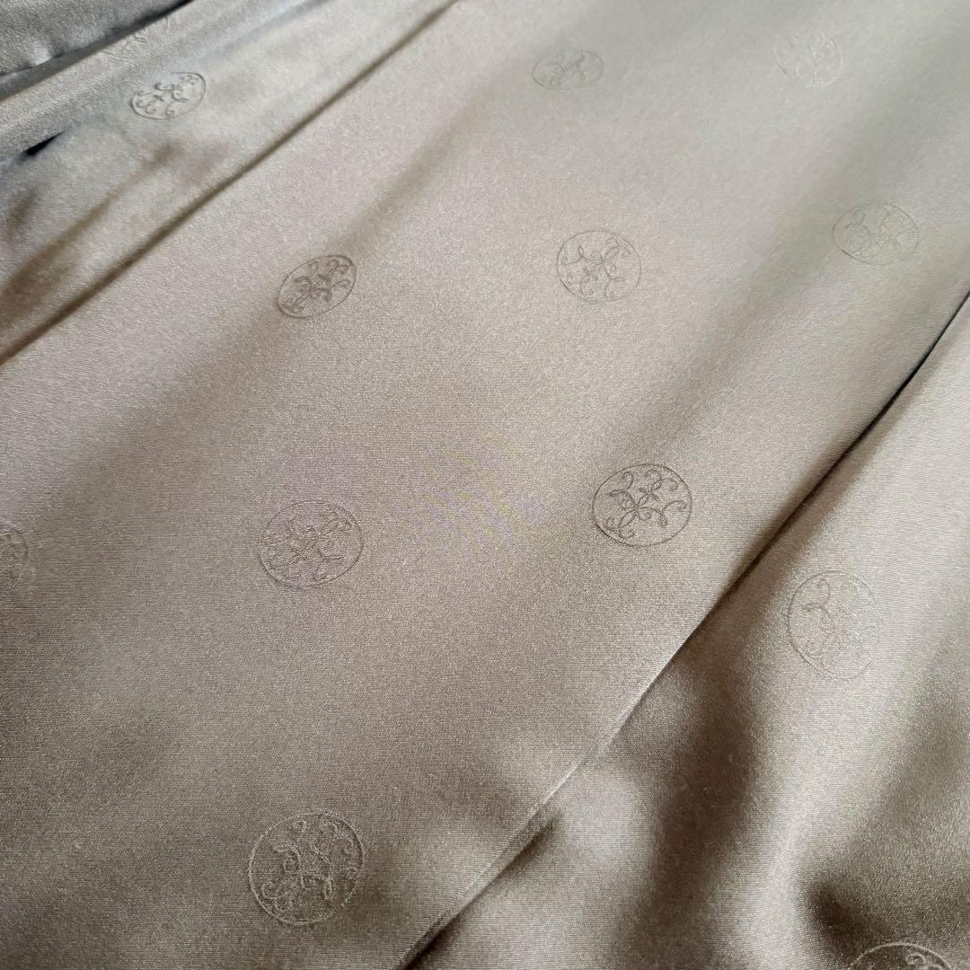 美品★YOSHIE INABA高級ダウンコート 上質アルパカ混 裏地絹 ゆったり