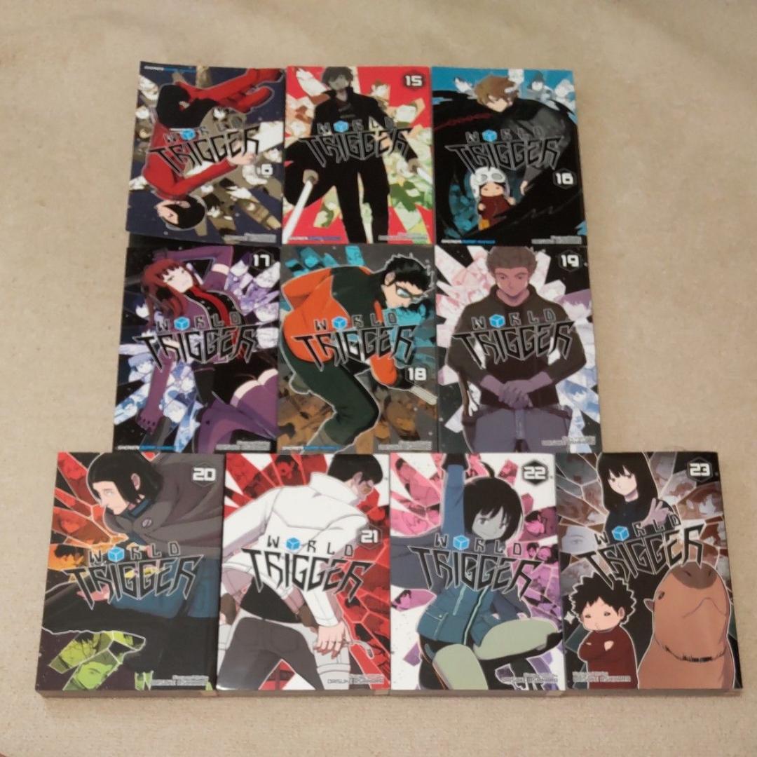ワールドトリガー　英語版　6,15〜23巻　10冊セット