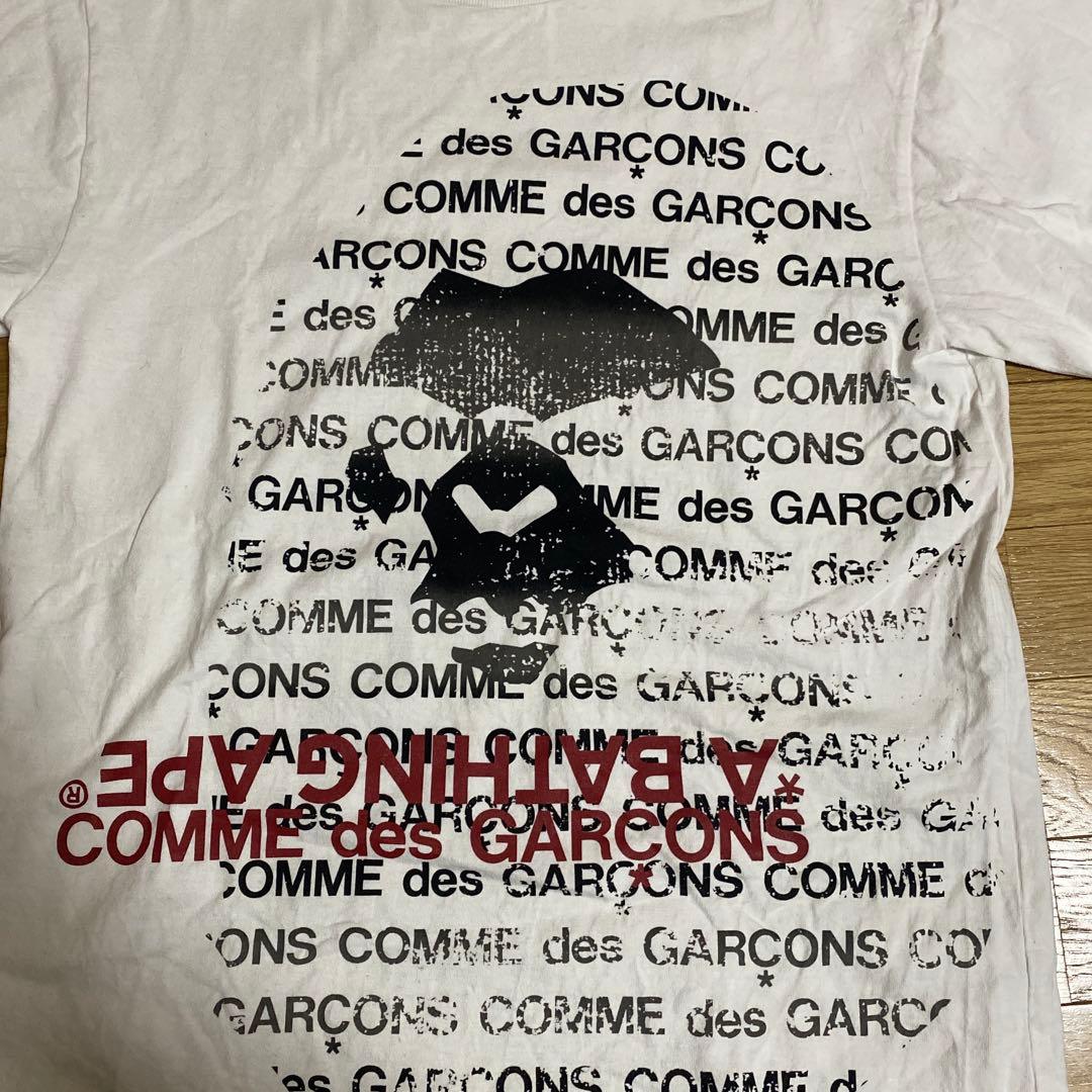 激レア　エイプ✖︎コムデギャルソン　Tシャツ