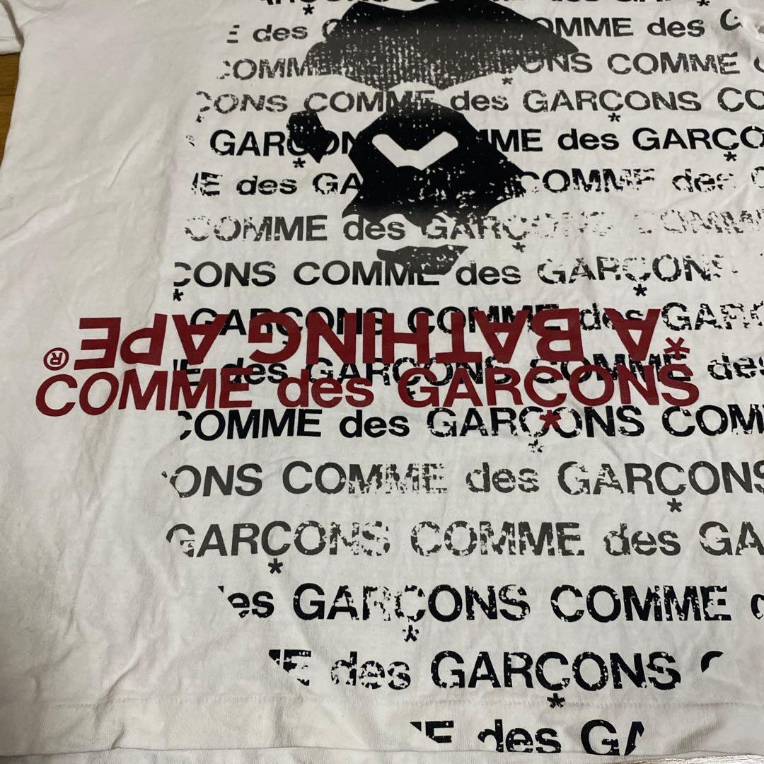 激レア　エイプ✖︎コムデギャルソン　Tシャツ
