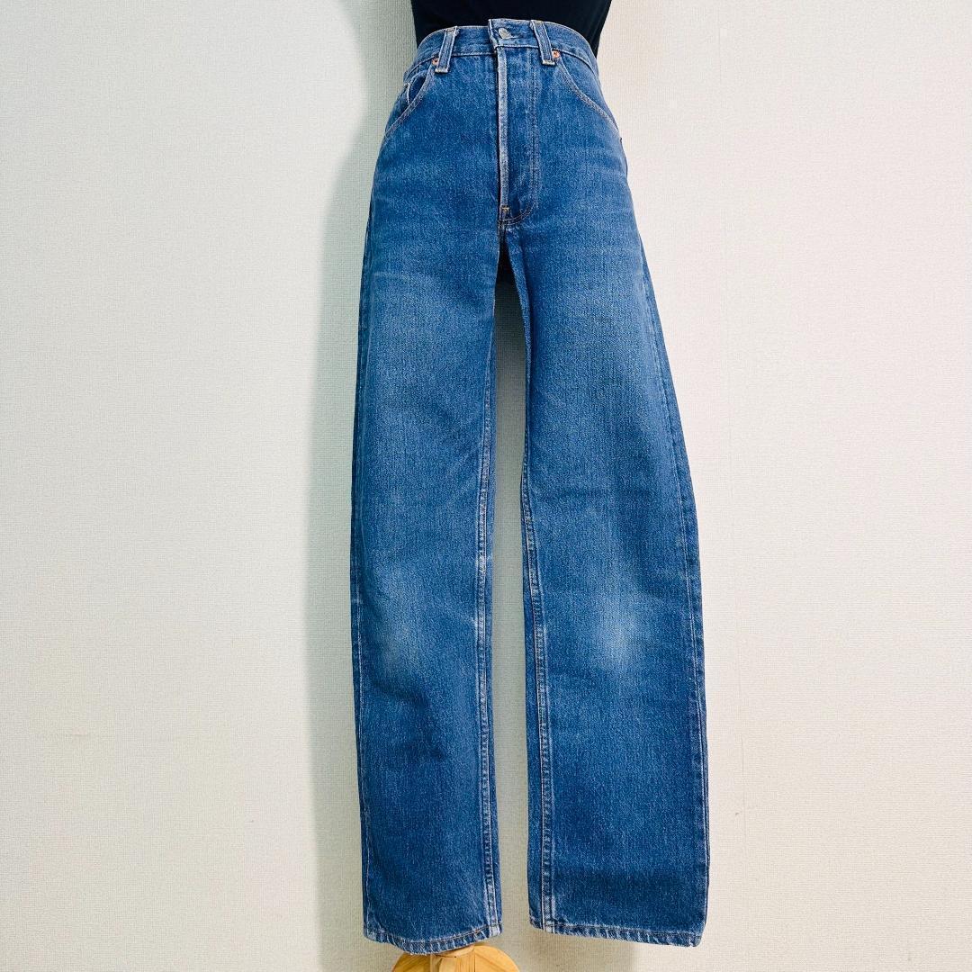 【極美品】リーバイス ストレートデニム 501XX アメリカ製 W28 ブルー