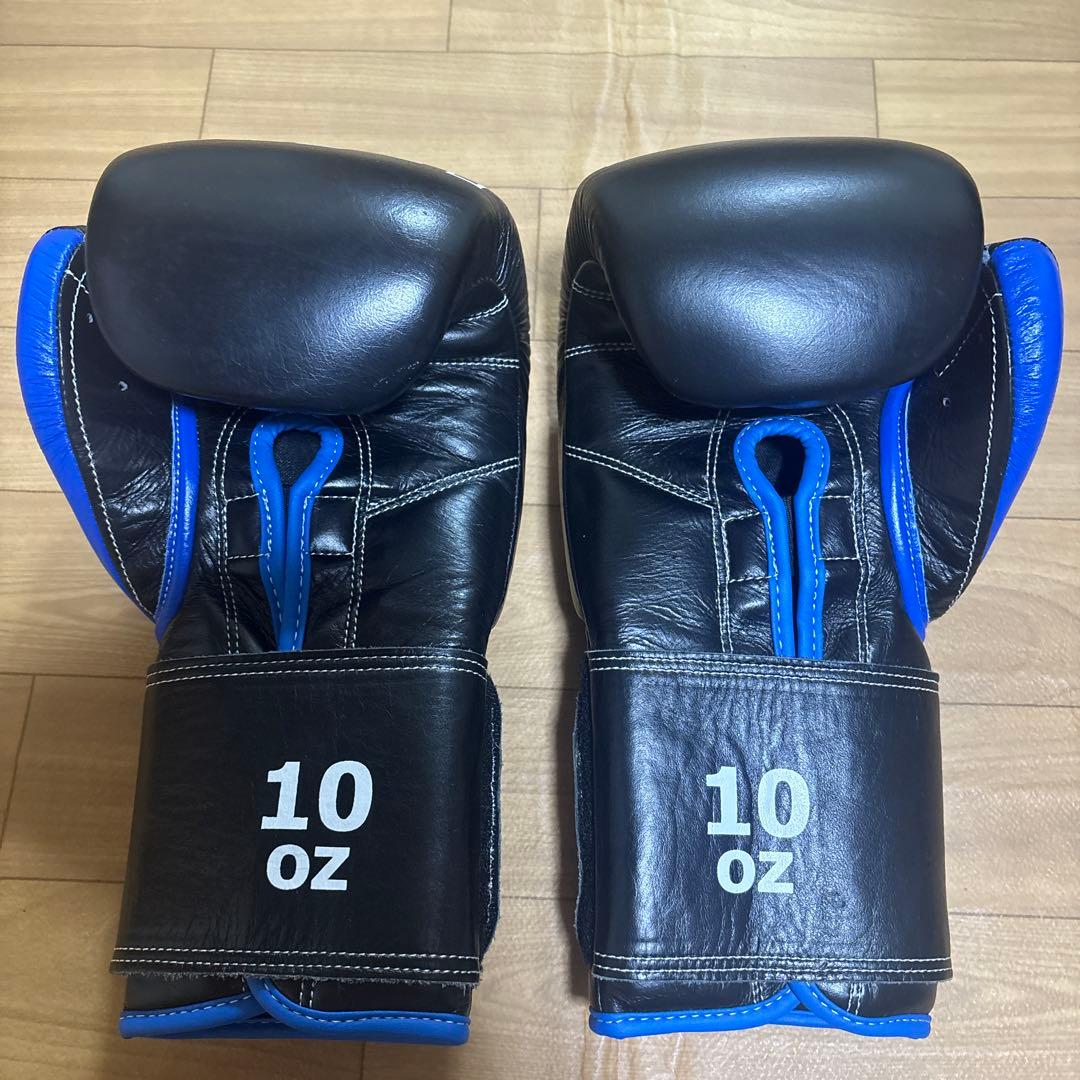 PRIZE RING ボクシンググローブ 10oz ブラック/ブルー