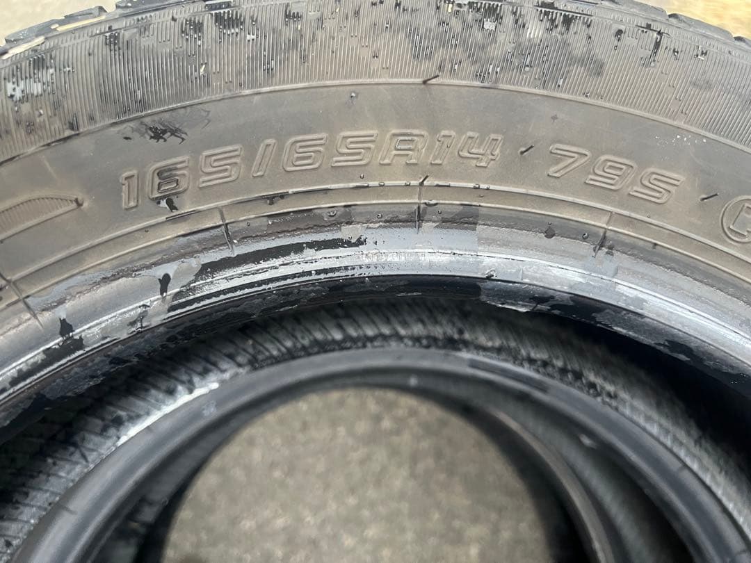 博*塩様 165/65R14 銘柄違い ダンロップ グッドイヤー　セイバーリング