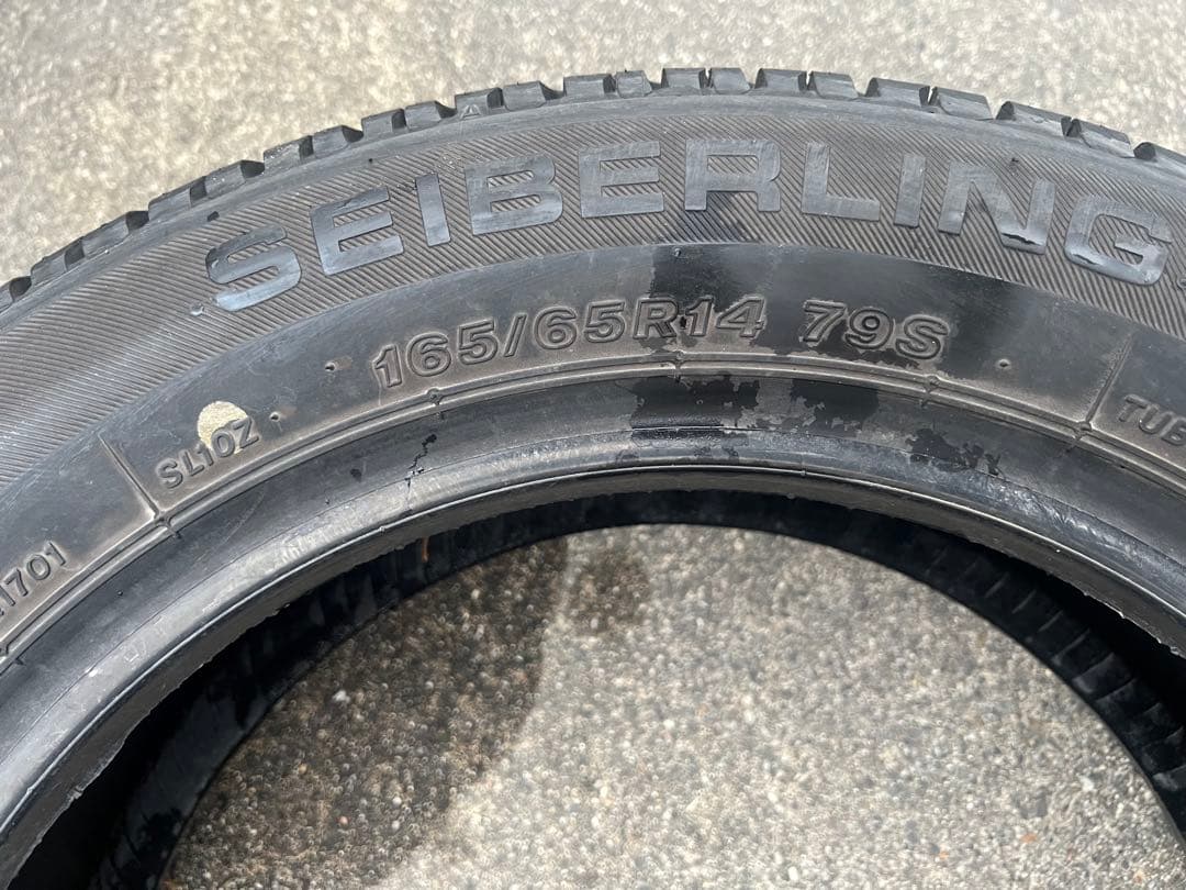 博*塩様 165/65R14 銘柄違い ダンロップ グッドイヤー　セイバーリング