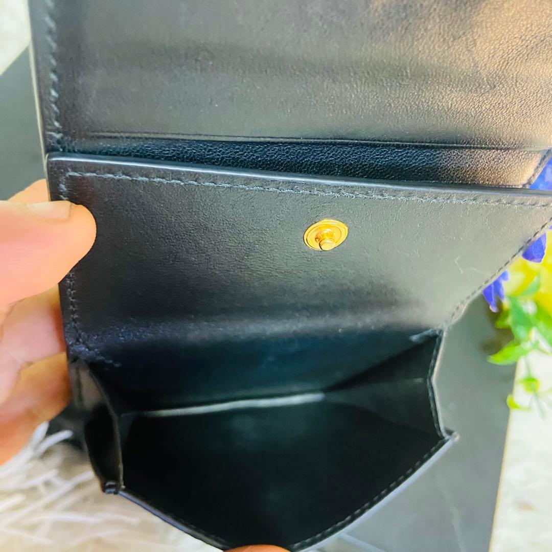 カーフレザー✨BALENCIAGA✨バレンシアガ✨財布✨レザー✨ブラック✨現行品