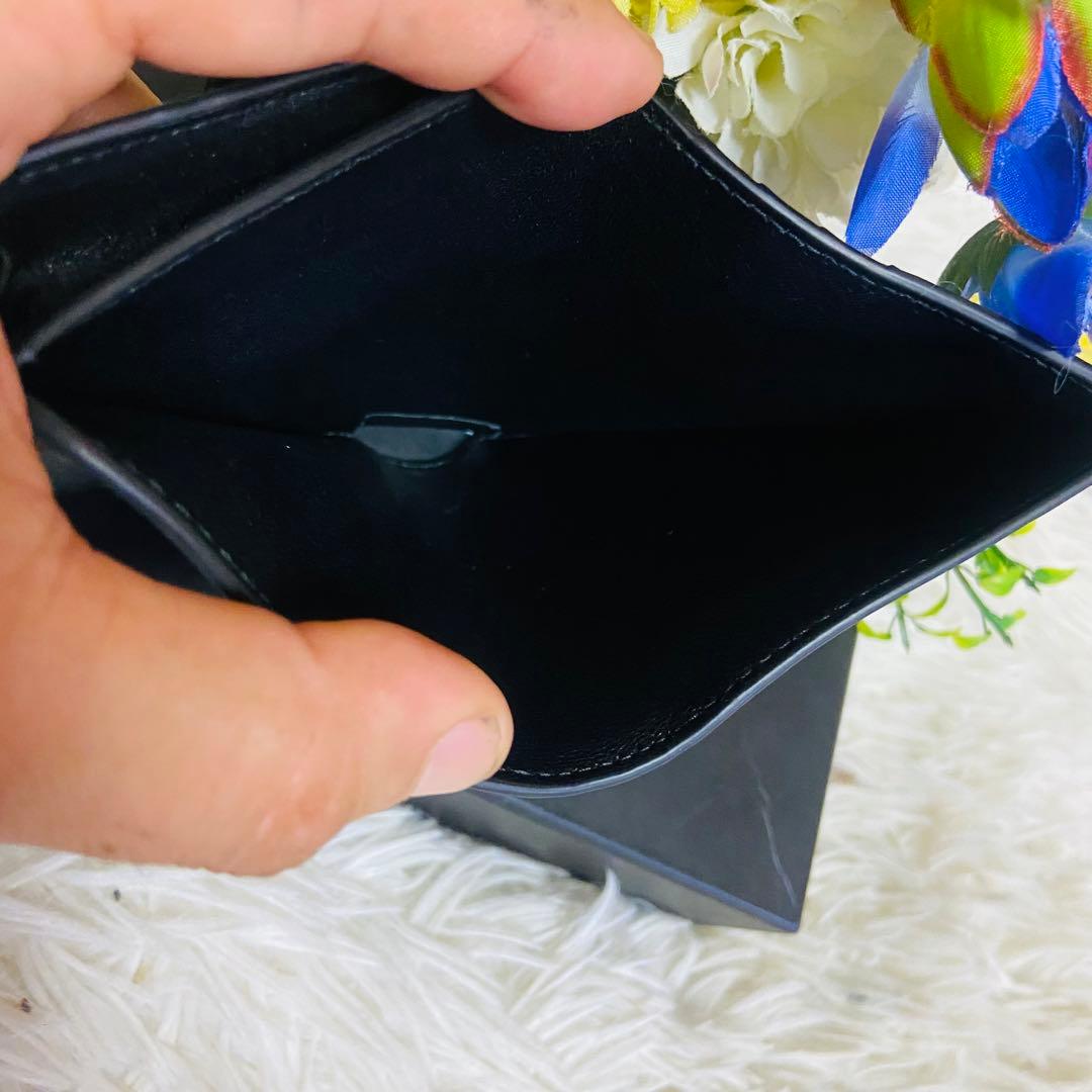 カーフレザー✨BALENCIAGA✨バレンシアガ✨財布✨レザー✨ブラック✨現行品